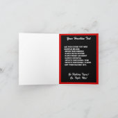 Voetbal Trading Kaart, aangepaste kleur en grootte Kaart (Binnen)