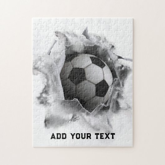 Voetbal trap legpuzzel (Verticaal)
