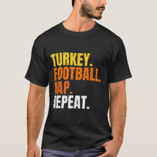 Voetbal Turkije dutje herhalen pompoen gelukkig th T-shirt