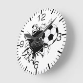 Voetbal uit ronde klok (Hoek)