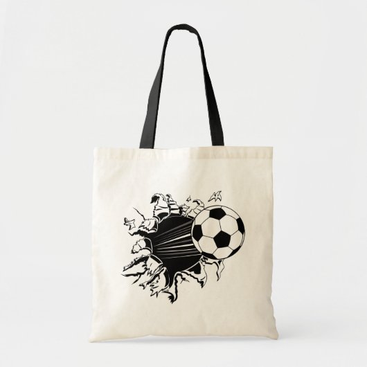 Voetbal uit tote bag (Voorkant)