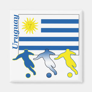 Voetbal Uruguay Magneet