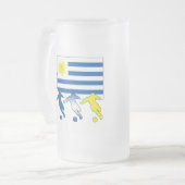 Voetbal Uruguay Matglas Bierpul (Voorkant links)