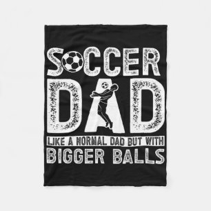 Voetbal vader _11  fleece deken