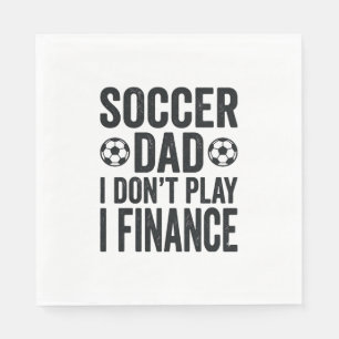 Voetbal vader ik speel niet ik financier vintage T Servet