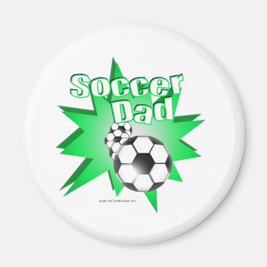 Voetbal Vader Magneet (Voorkant)