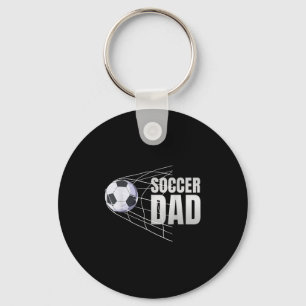Voetbal Vader Voetbal Sport Voetballer Voetbalspel Sleutelhanger