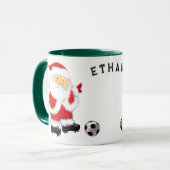 Voetbal Vakantie Gift Koffie Mok (Voorkant links)