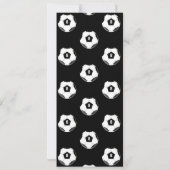 Voetbal van de Aangepaste foto van Voetbal Kaart (Achterkant)