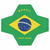 Voetbal van de Braziliaanse vlag (Enkel)