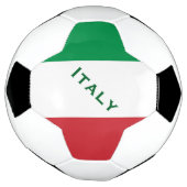 Voetbal van de Italiaanse vlag (Gedraaid)