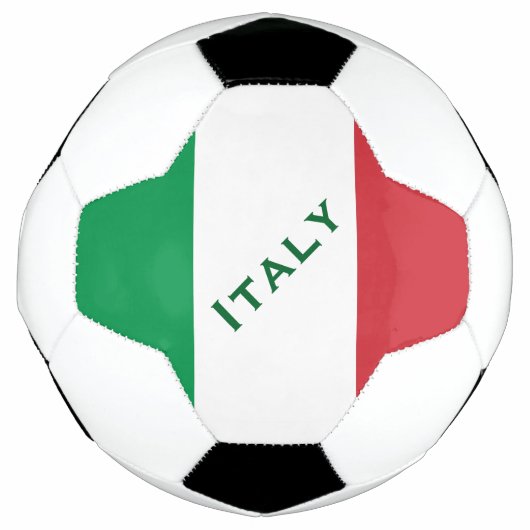 Voetbal van de Italiaanse vlag (Voorkant)