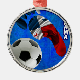Voetbal VAN PANAMA Metalen Ornament