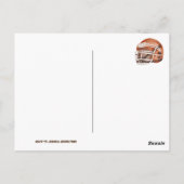 Voetbal verjaardagsboy briefkaart (Achterkant)