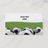 voetbal Visitekaartje (Achterkant)