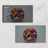 Voetbal Visitekaartje (Voorkant / Achterkant)