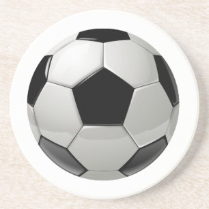 Voetbal Voetbal Bal Zandsteen Onderzetter