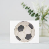 Voetbal Voetbal Voetbal Soccer Game Briefkaart (Staand voorkant)