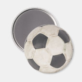 Voetbal Voetbal Voetbal Soccer Game Magneet (Voorkant / Achterkant)