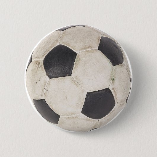 Voetbal Voetbal Voetbal Soccer Game Ronde Button 5,7 Cm (Voorkant)