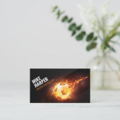 Voetbal | Voetbal voor de sport Visitekaartje (Staand voorkant)