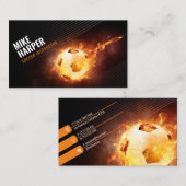 Voetbal | Voetbal voor de sport Visitekaartje (Voorkant / Achterkant)