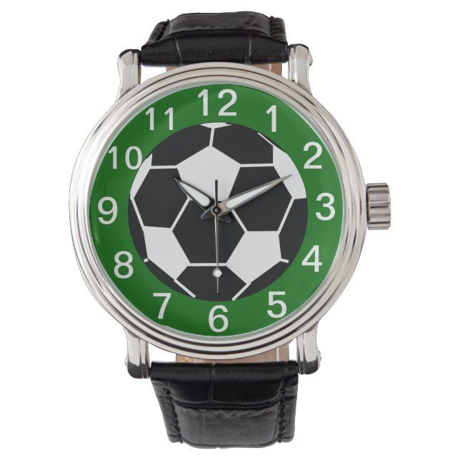 Voetbal volgen horloge (Voorkant)