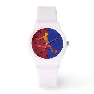 Voetbal volgen horloge
