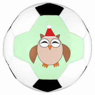 Voetbal voor kerstboomkoorts