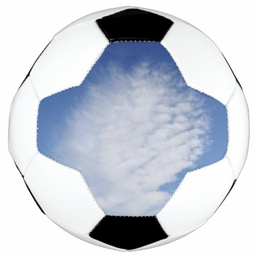 Voetbal voor prachtige cloud (Voorkant)