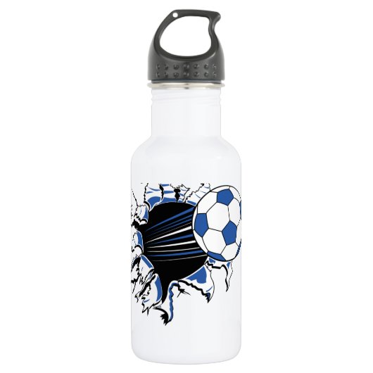 voetbal waterfles (Voorkant)
