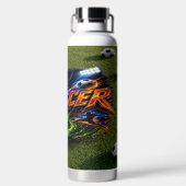 Voetbal Waterfles (Achterkant)
