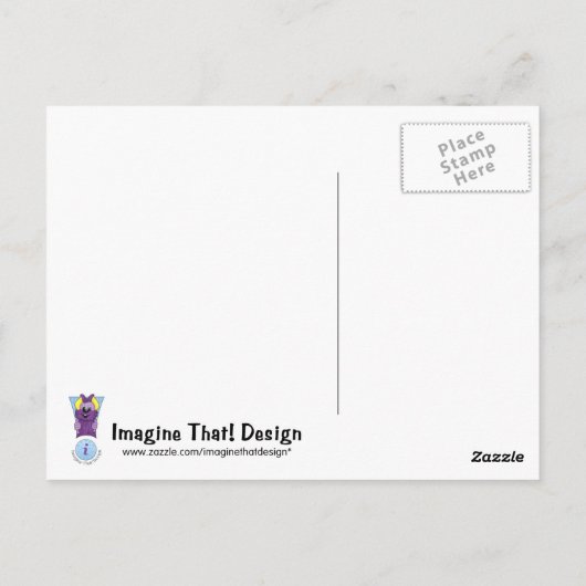 Voetbal, we willen! briefkaart (Achterkant)