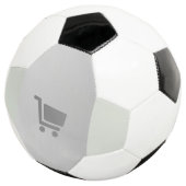 Voetbal winkelwagentje (Drie kwart)