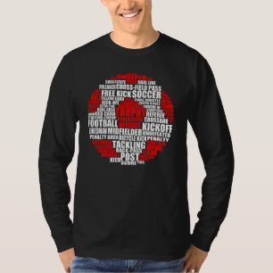 Voetbal-wolkenspeler T-shirt