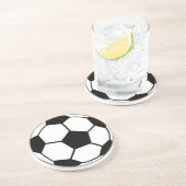 Voetbal Zandsteen Onderzetter (Zijkant)