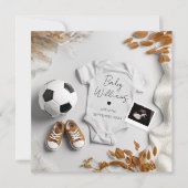 Voetbal zwangerschap aankondiging (Voorkant)