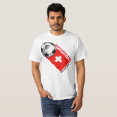 Voetbal Zwitserland T-shirt (Voorkant volledig)