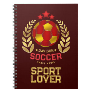 voetbalcadeaus voor jongens notitieboek