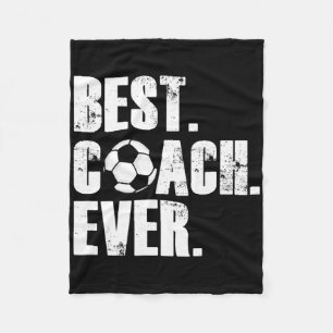 Voetbalcoach - Beste Coach Ooit Voetbal Cadeau Fleece Deken