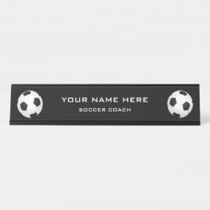 Voetbalcoach Bureau Naambordje