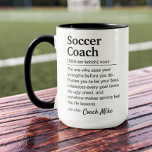 Voetbalcoach Definitie Persoonlijke Dank Je