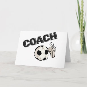 Voetbalcoach (Fluit/Bal) Kaart