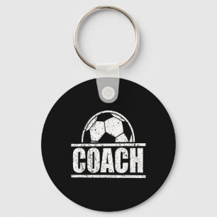 Voetbalcoach sportcoachingstaf voetbal vader sleutelhanger
