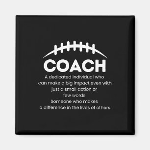 Voetbalcoach Verschil Maker Waarderingsgeschenken Magneet