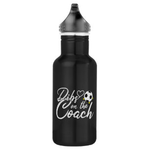 Voetbalcoach Vrouw Dibs op de Coach Waterfles