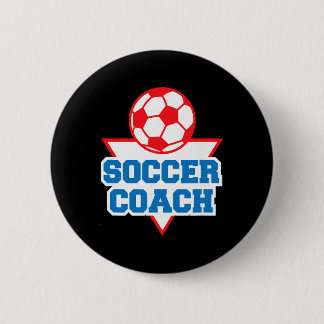 Voetbalcoachwaardering ronde button 5,7 cm