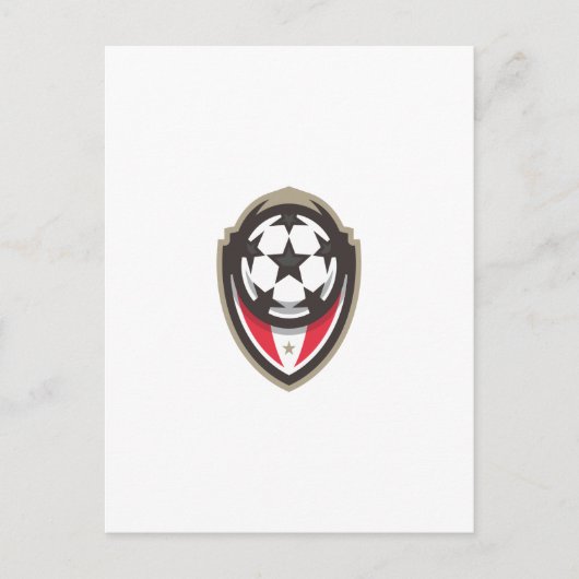 voetbalcompetitie briefkaart (Voorkant)