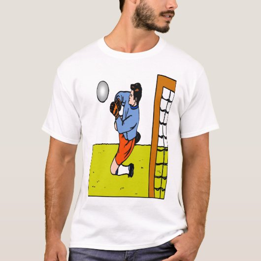 voetbaldoel t-shirt (Voorkant)