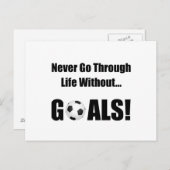 Voetbaldoelstellingen Briefkaart (Voorkant / Achterkant)